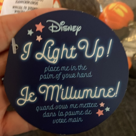 Brand New 2020 Disney Light up Mickey Pumpkin plush - Picture 3 of 3